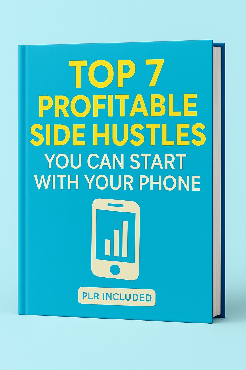 Top 7 PROFITABLE SIDE HUSTLE + PLR