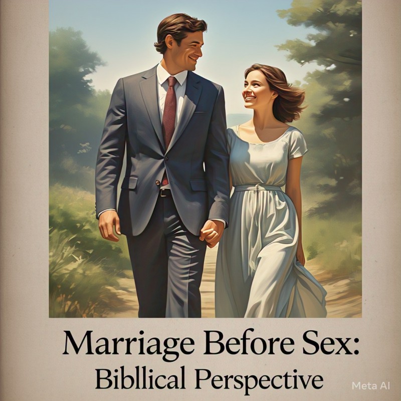 Marriage Before Sex: Biblical Perspective