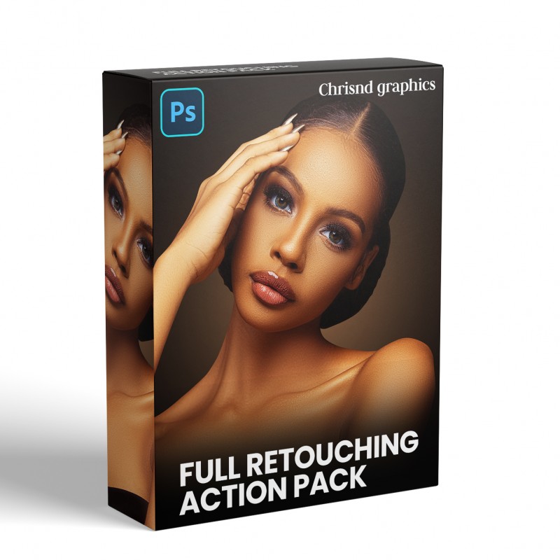 FULL RETOUCHING ACTION PACK FOR LIGHT SKIN 8-BIT AND 16-BIT