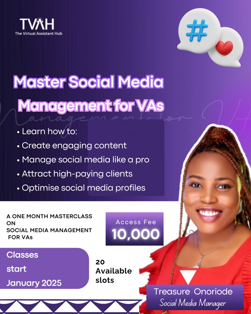Social Media Management for VAs