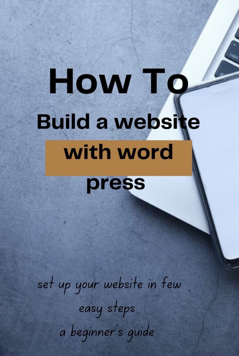 HOW TO BUILD A WEBSITE WITH WORDPRESS