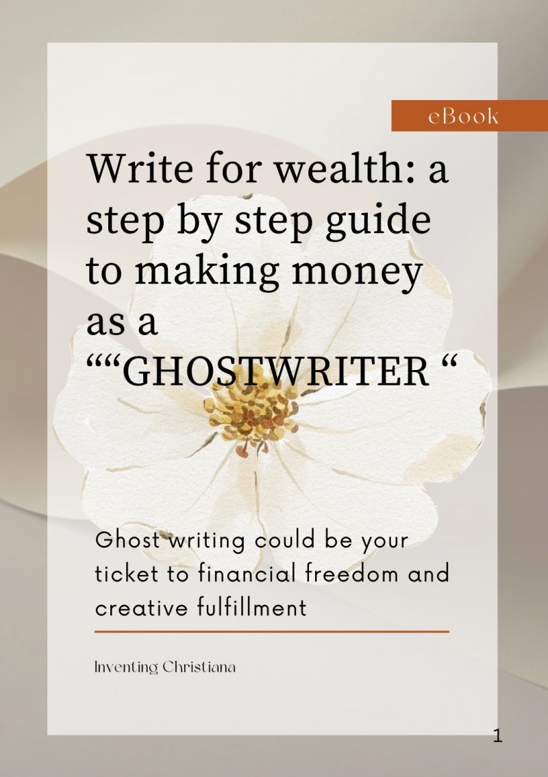 The ultimate guide to earning in $$ as a ghostwriter ‼️