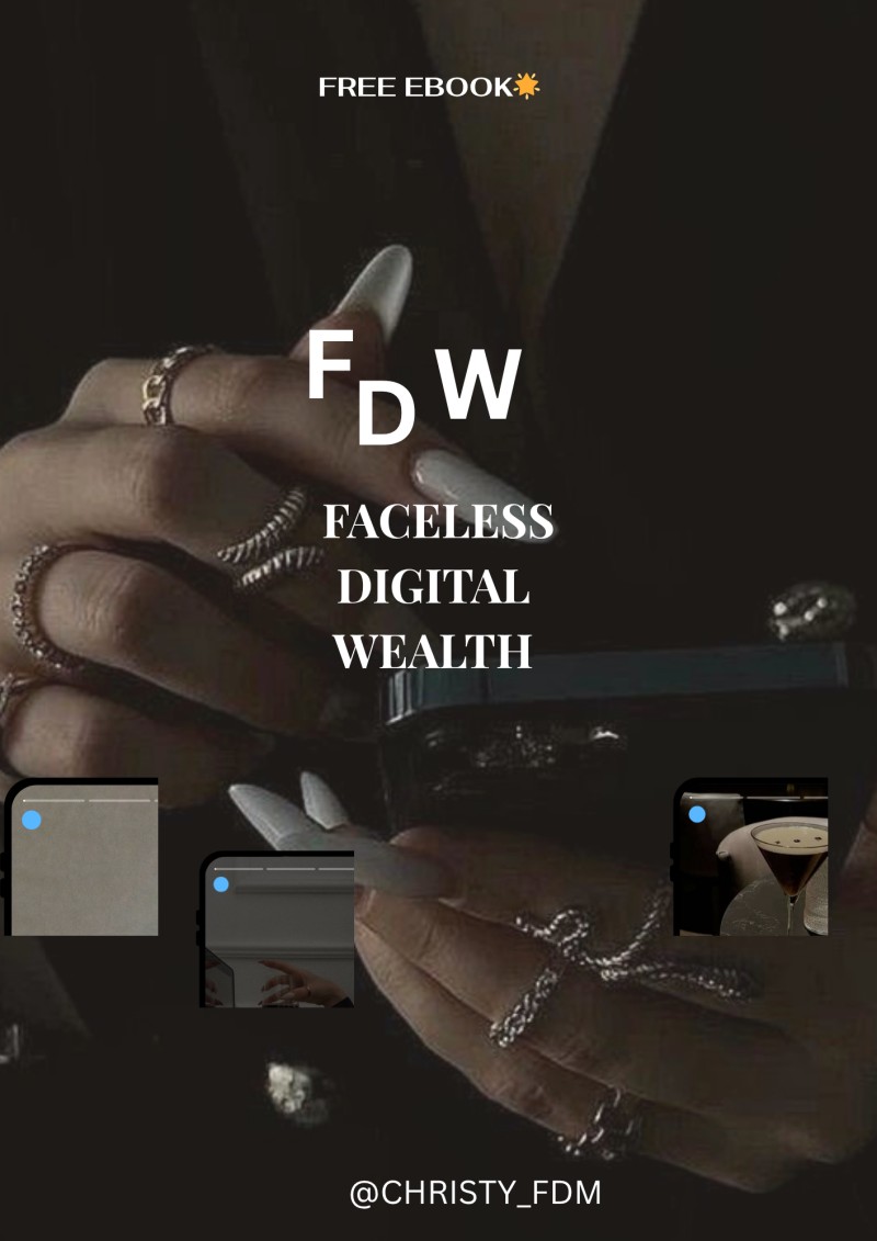 FACELESS DIGITAL WEALTH SNEAKPEAK