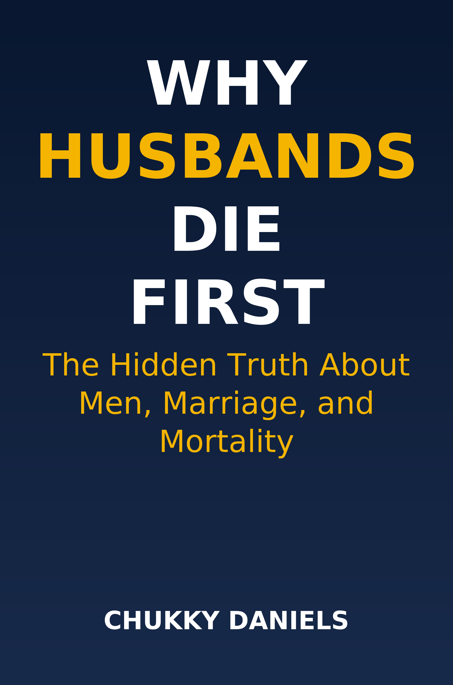Why Husbands Die First