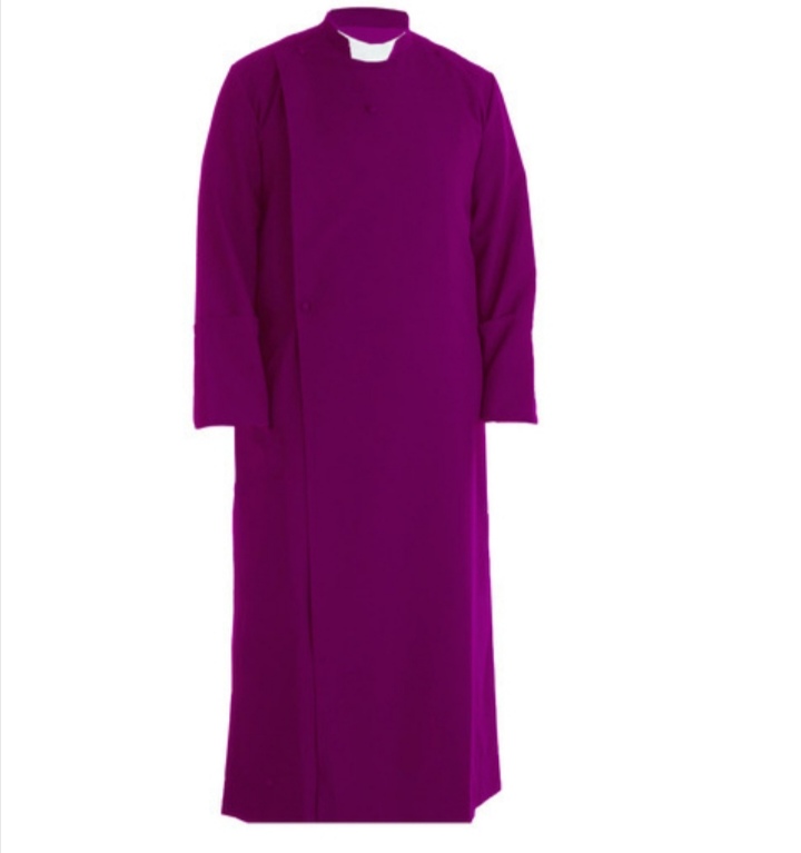 Bishop Cassock Attire (WINE Colour)