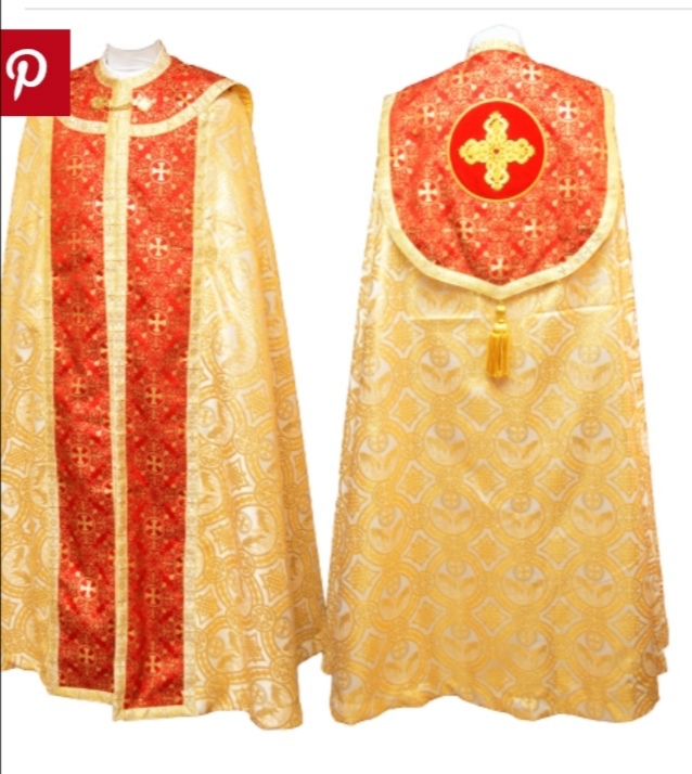 Sacred Vesture, Holy Garments, Consecrated Robes, Devotional Attire, Sanctified Clothing.