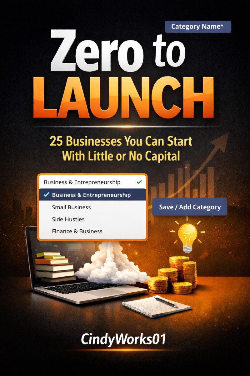 25 BUSINESSES YOU CAN START WITH LITTLE OR NO CAPITAL