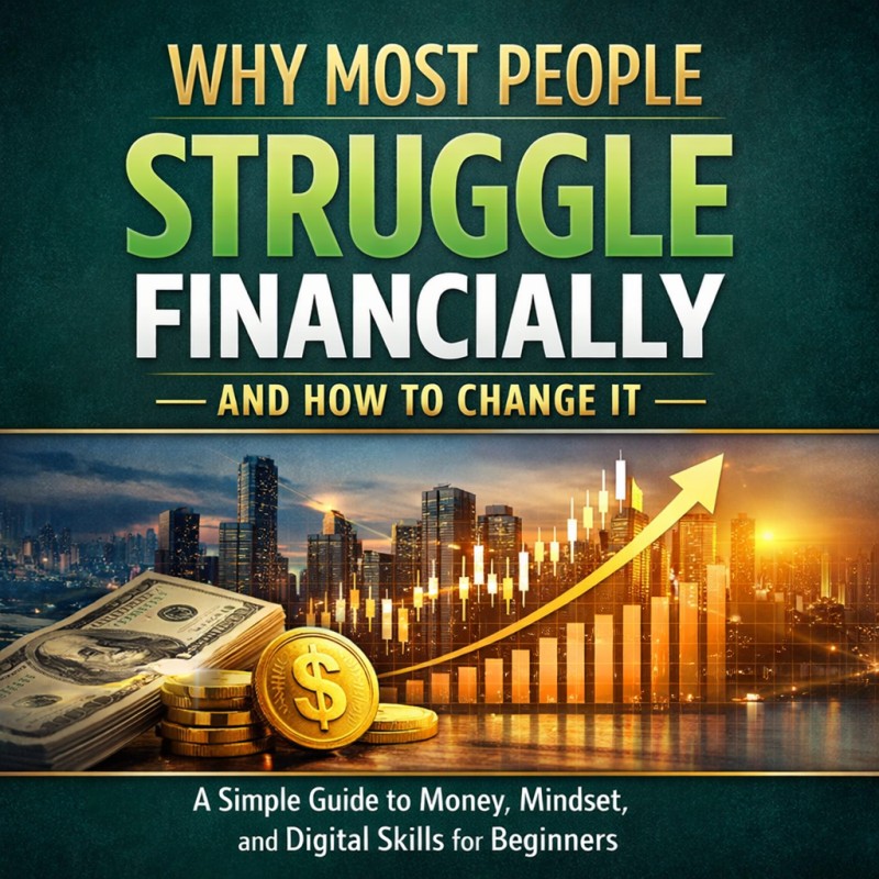 📘 WHY MOST PEOPLE STRUGGLE FINANCIALLY — AND HOW TO CHANGE IT