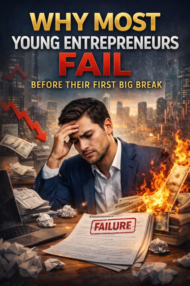 Why Most Young Entrepreneurs Fail Before Their First Big Break