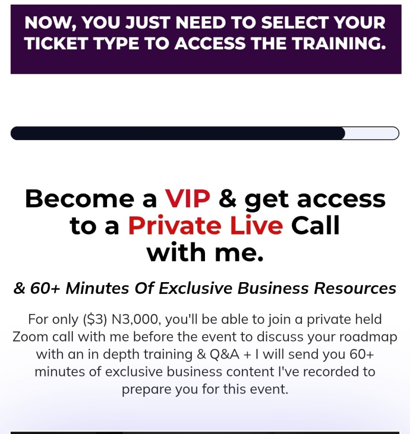 VIP TICKET FOR THE BEST HALAL BUSINESS FOR MUSLIMS