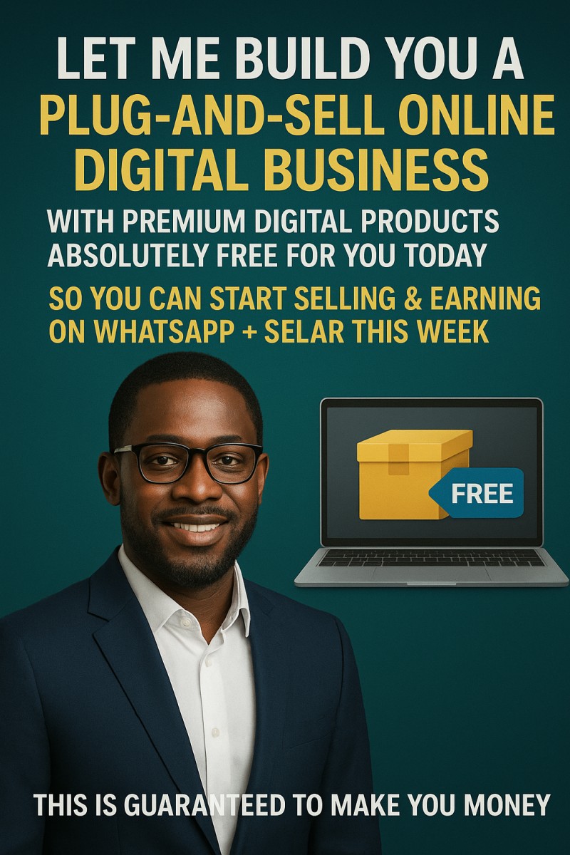 Money Spinning Plug-and-Sell Digital Business