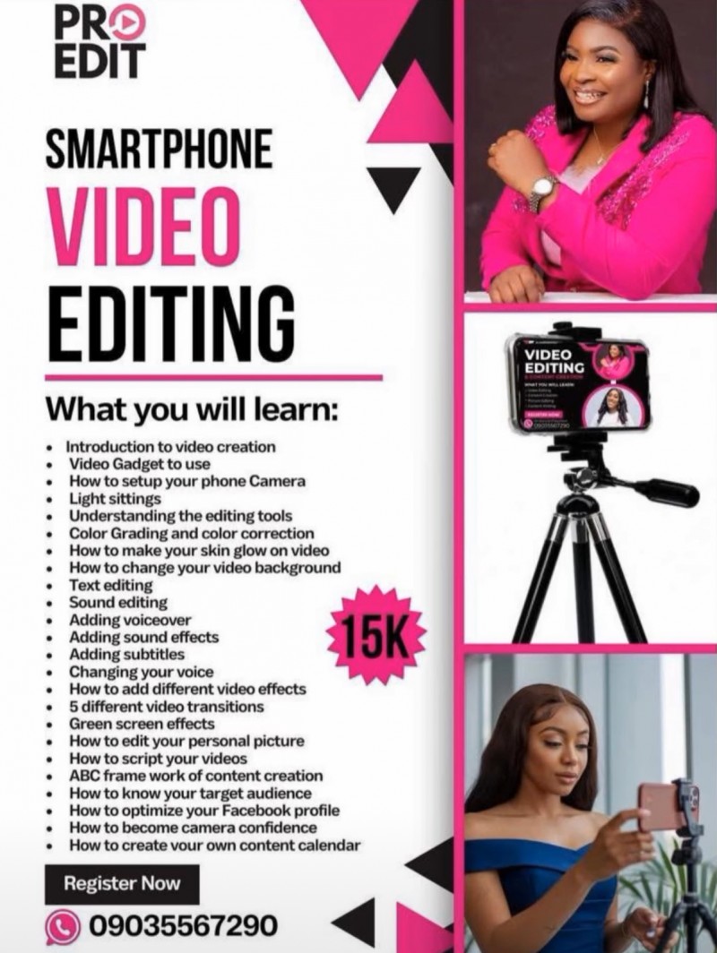 Video Editing and Content Creation Class