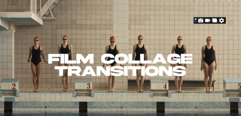 Film Collage Transitions for After Effects (NEW)