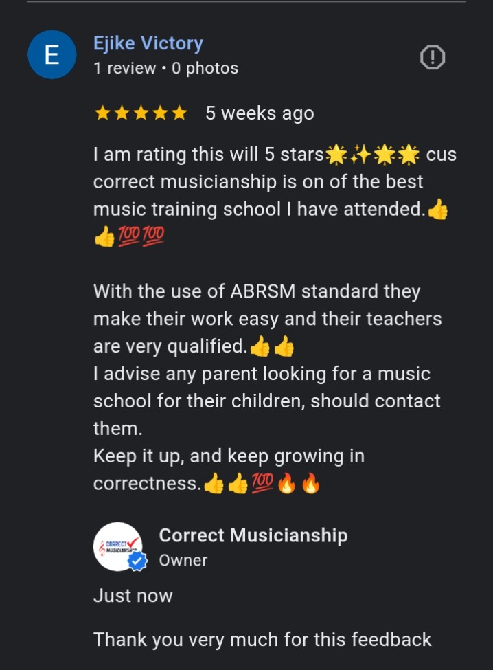 Customer review 1