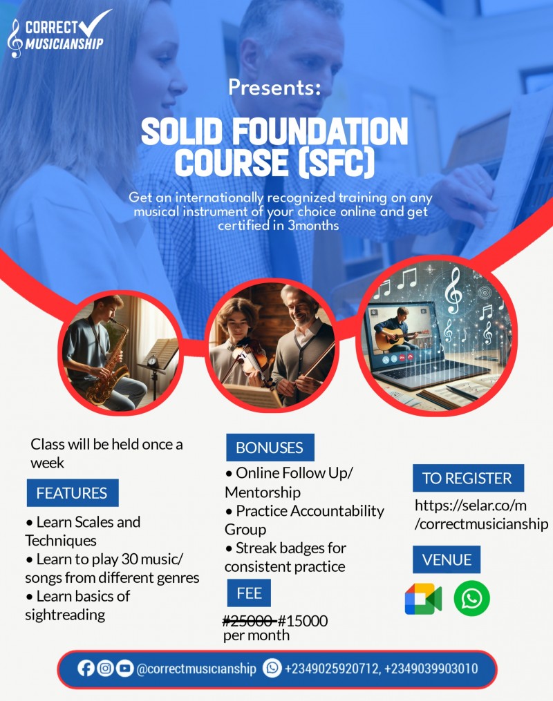 Online: Solid Foundation Course (SFC)