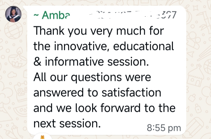 Customer review 1