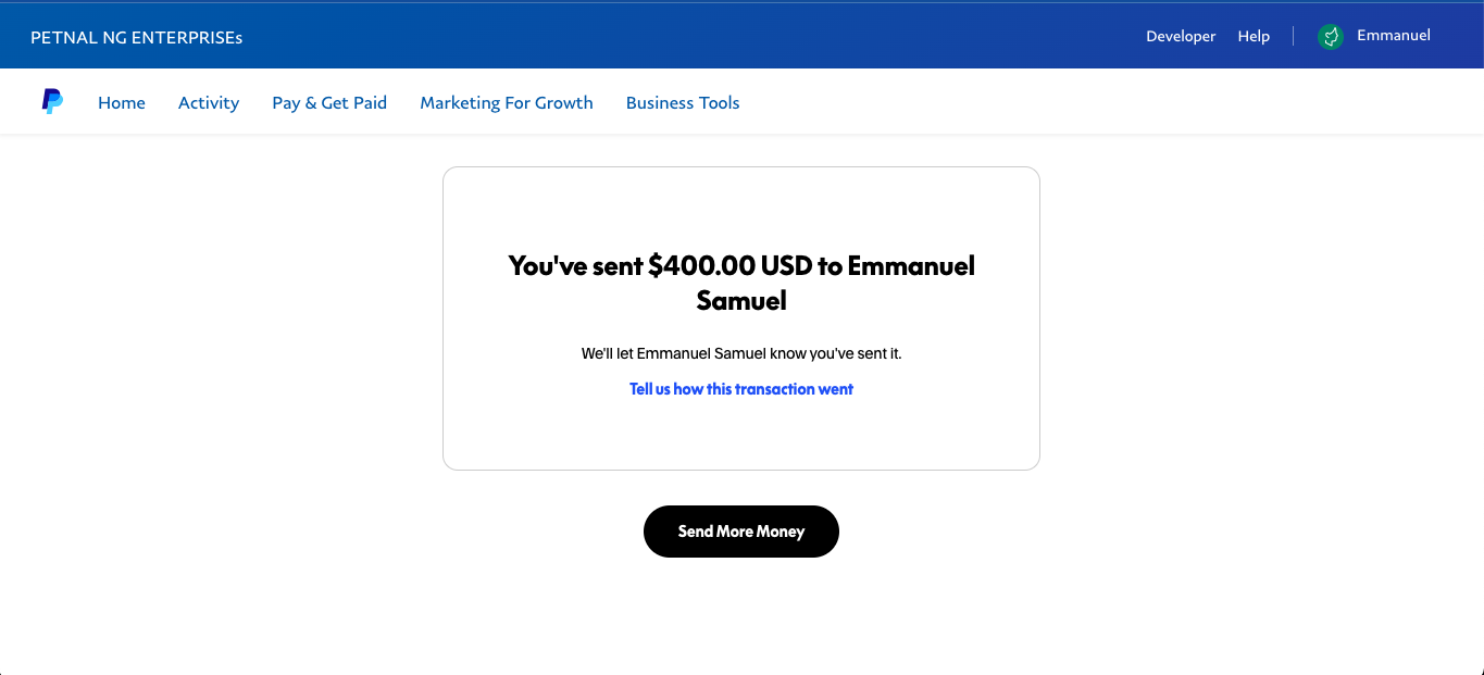 Customer review 1