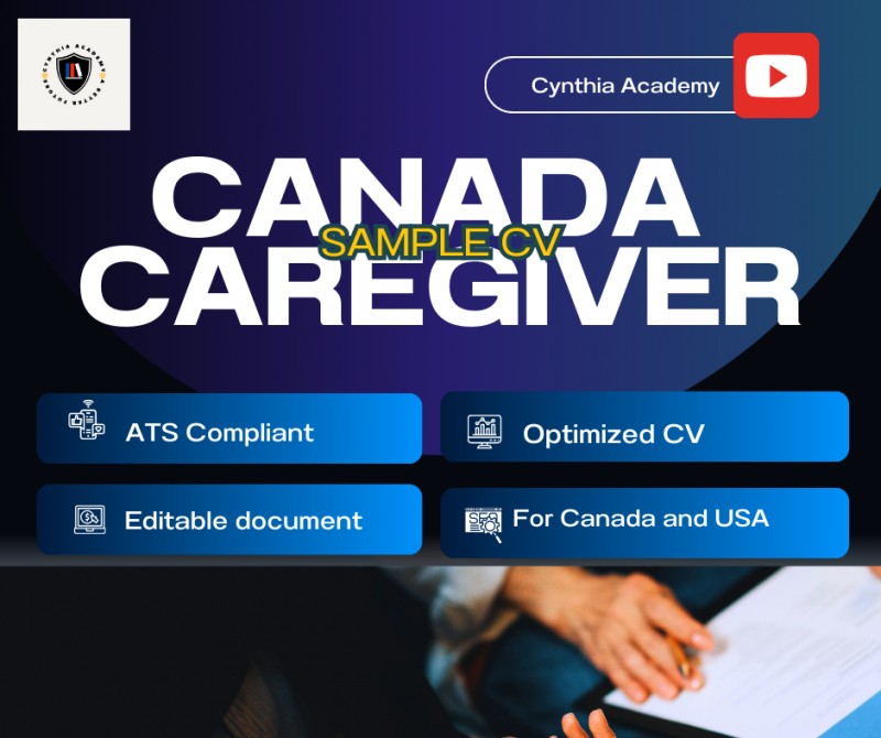 Canada Caregiver Sample CV