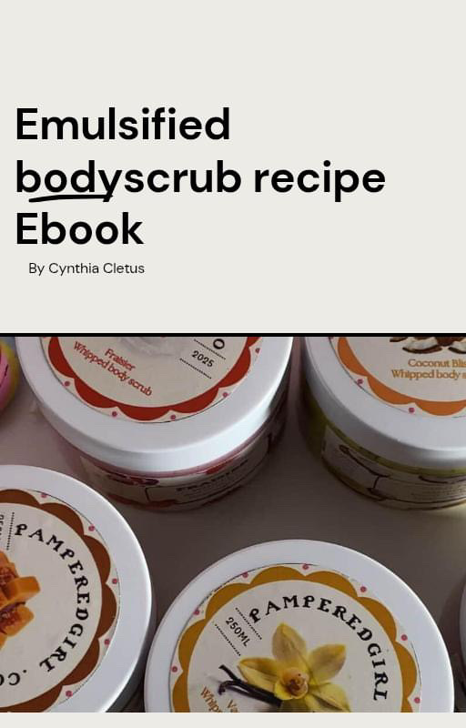 Emulsified bodyscrub recipe