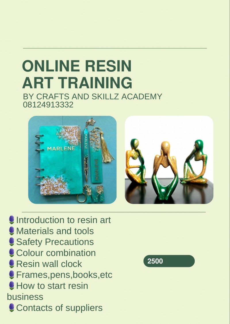 RESIN ART CLASS