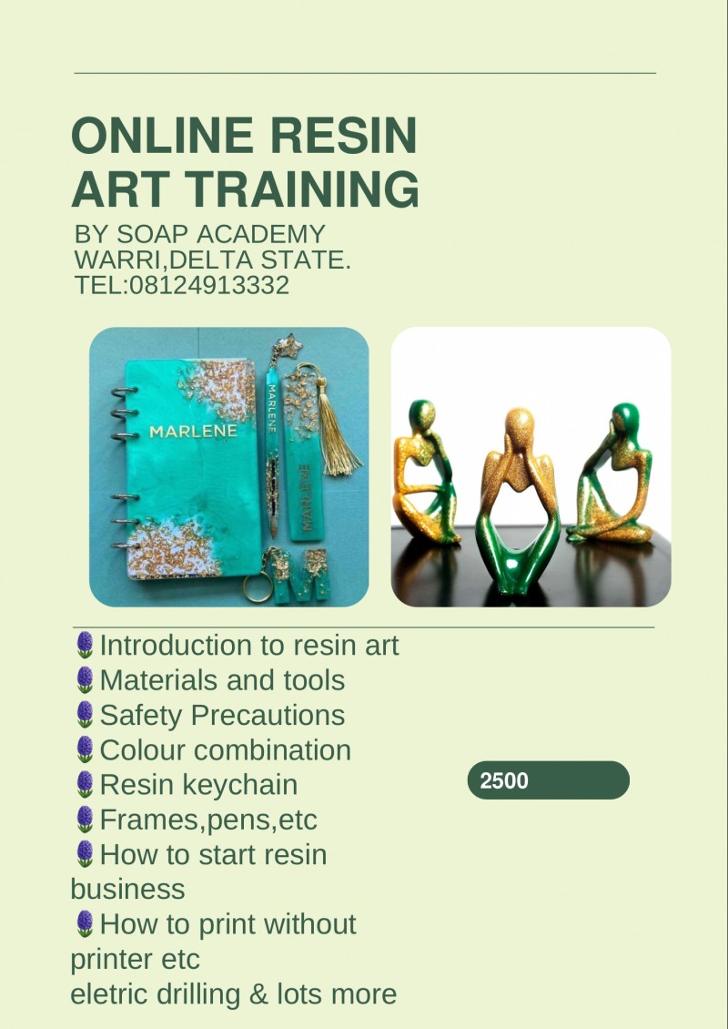RESIN ART CLASS