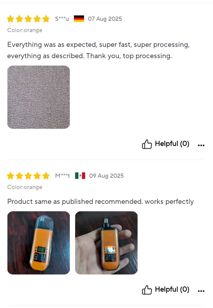 Customer review 1