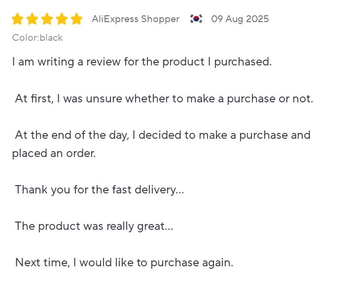 Customer review 7