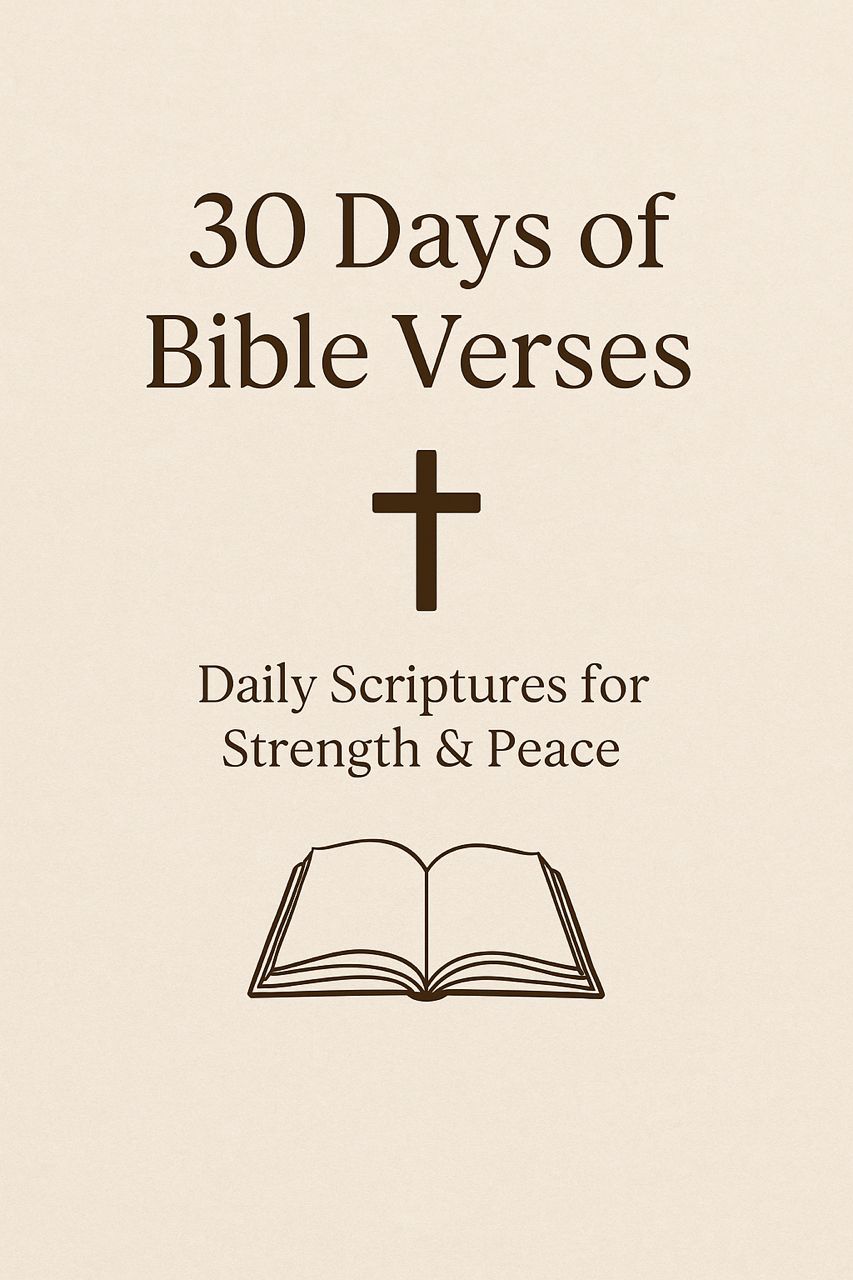 30-Day Guided Bible Study: Build Strong Faith in One Month.