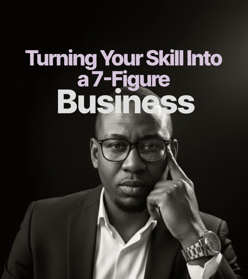 Turning your skill to a 7 figure Business