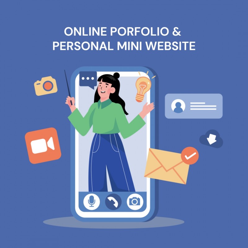 How to Build your Online Portfolio & Personal Mini Website