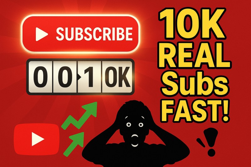 Get 10k real YouTube views