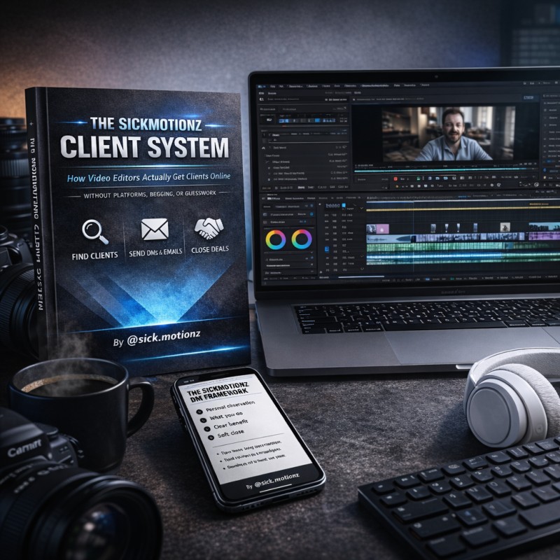 The Sickmotionz Client System: How Video Editors Get Clients Online