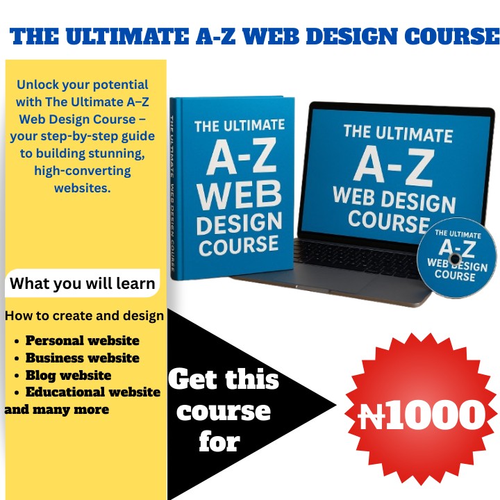 The Ultimate A-Z Web Design Course