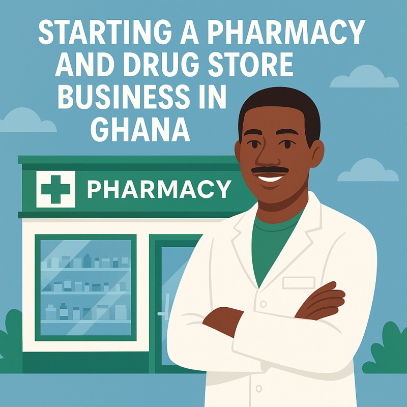 Pharmacy & Drug Store Startup Guide (Ghana – 2025)