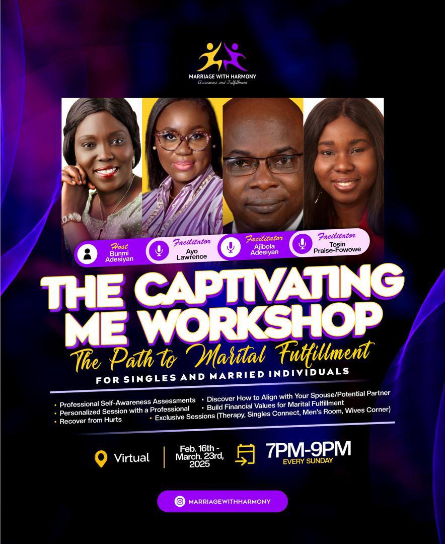 THE CAPTIVATING ME WORKSHOP