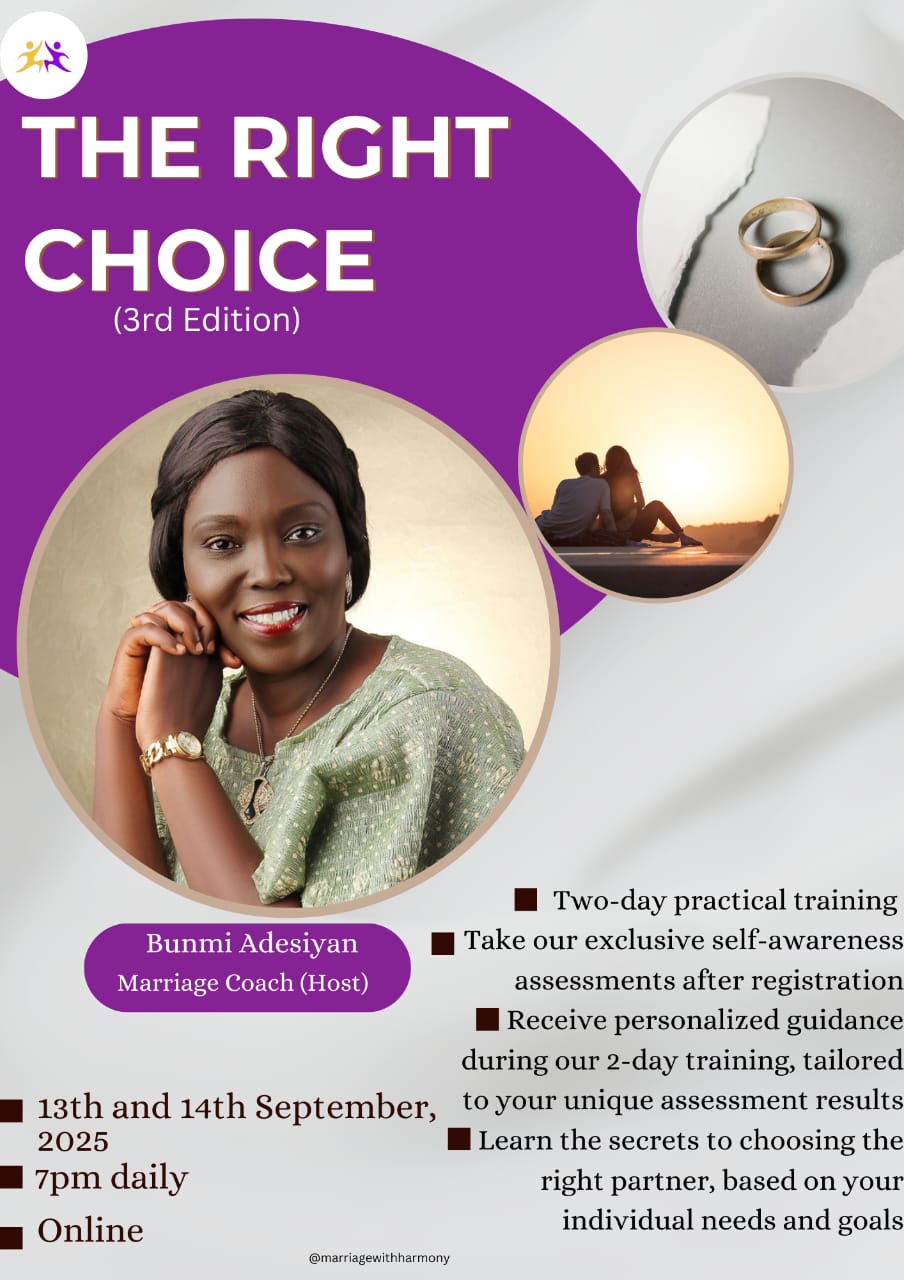 THE RIGHT CHOICE TRAINING