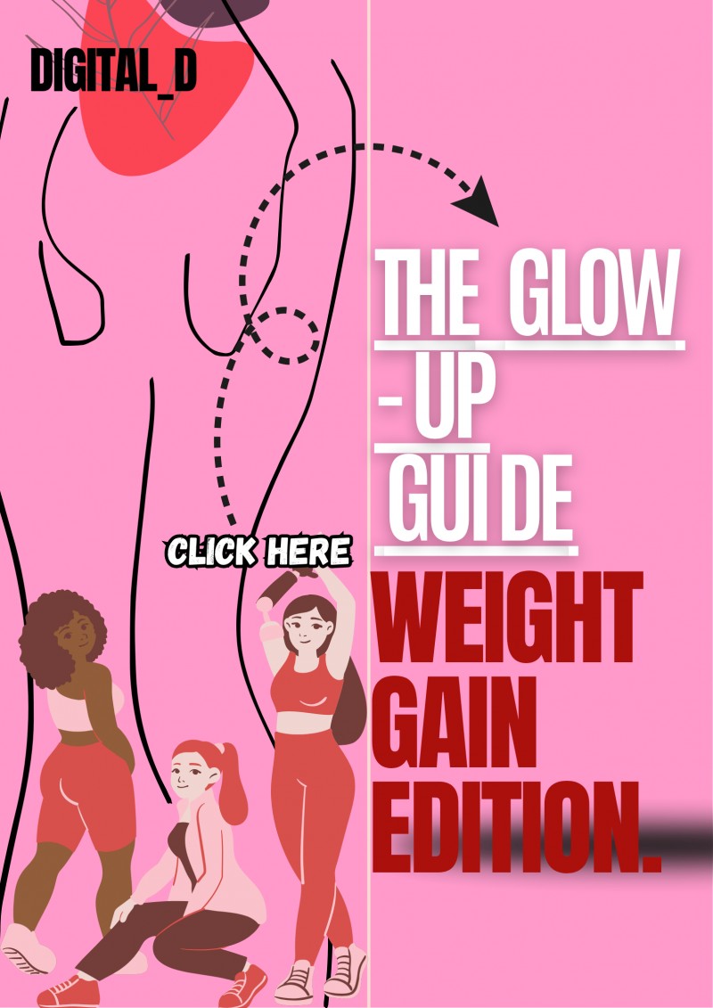 Weight gain glow-up guide [Smoothies, workouts and more]🌸