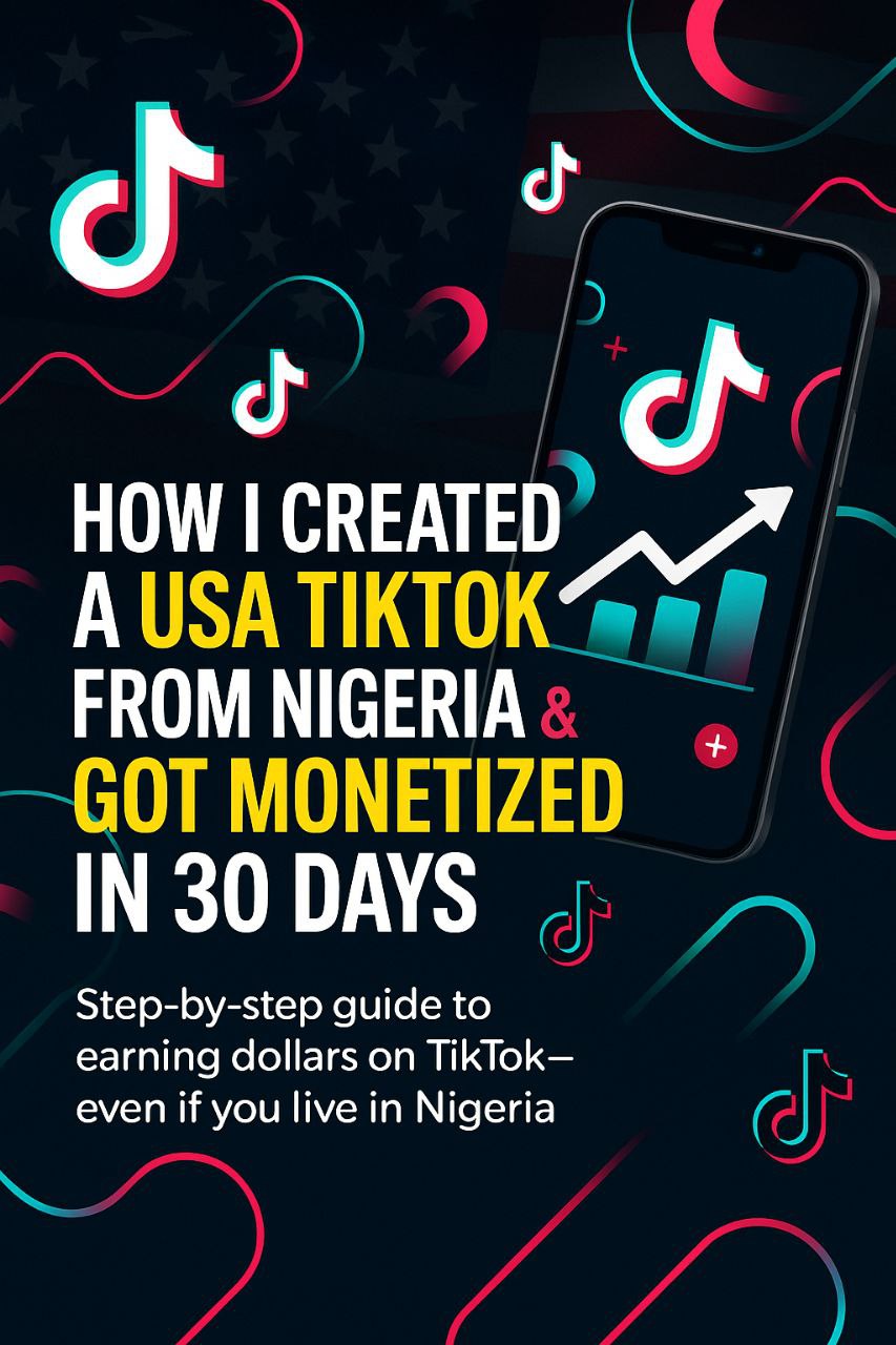 How I Created a USA TikTok from Nigeria & Got Monetized in 30 Days