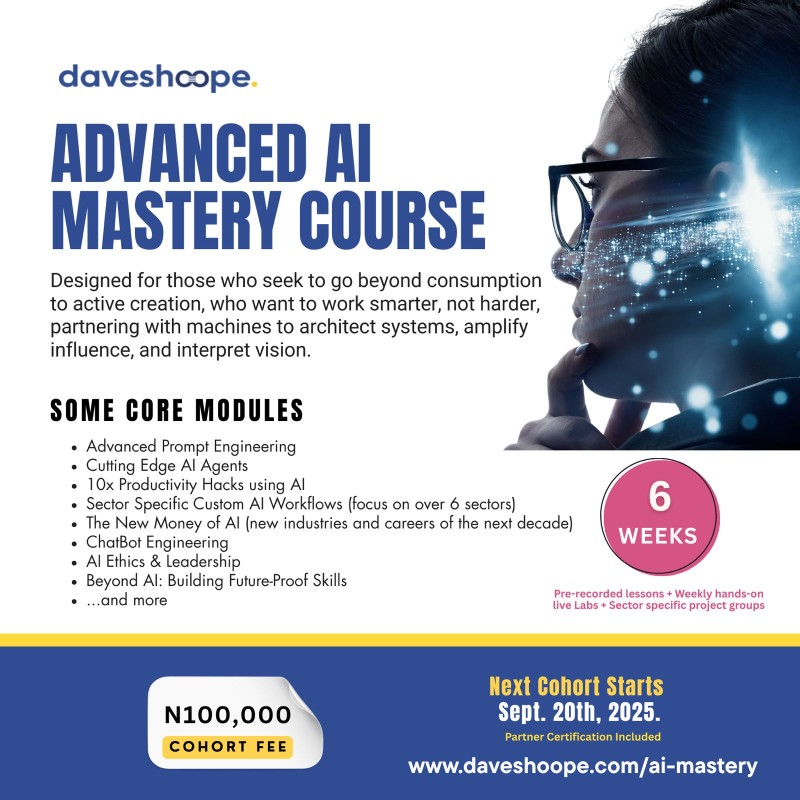 Daveshoope Advanced AI Mastery Course