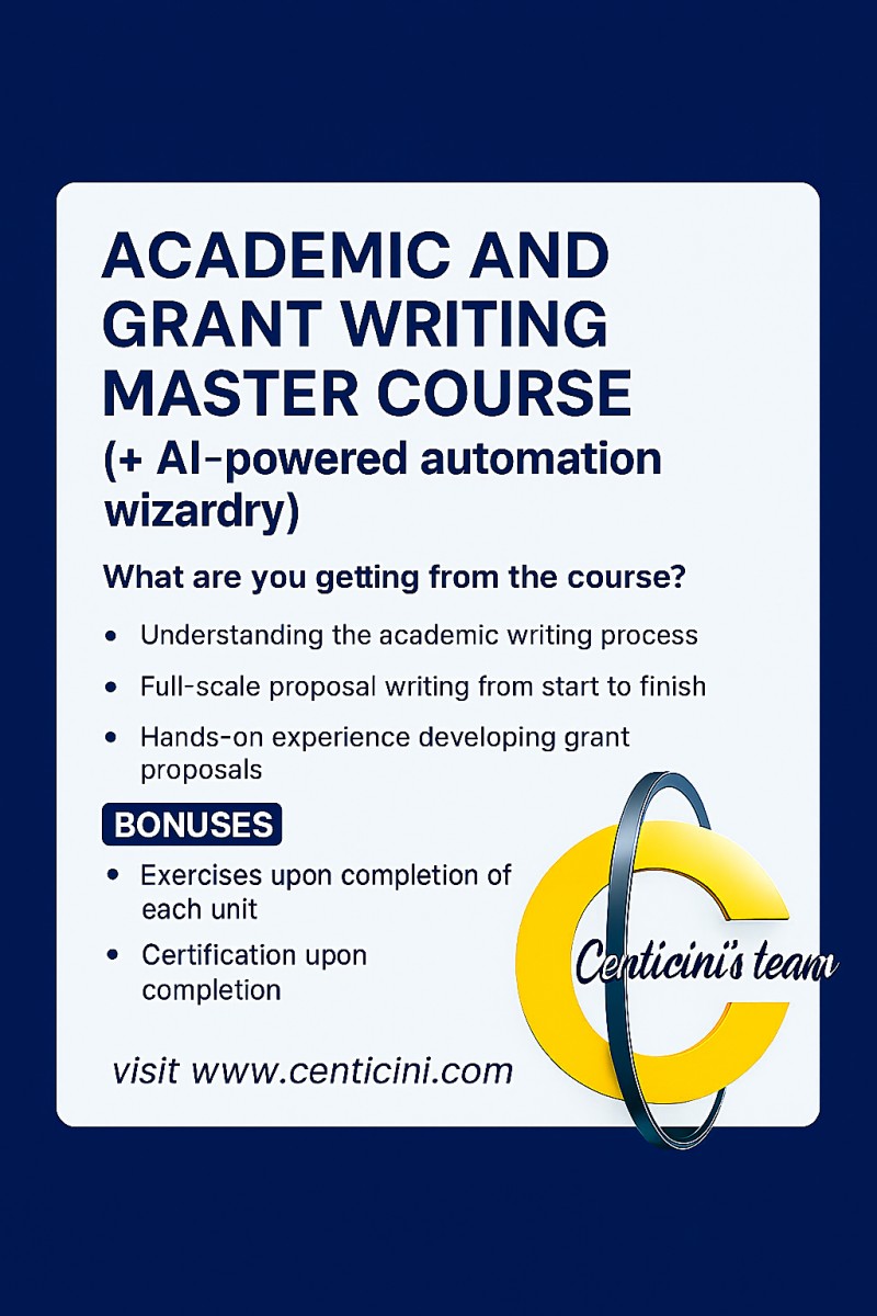 AI POWERED ACADEMIC AND GRANT WRITING WIZARD (+ AI-Automation Wizard)