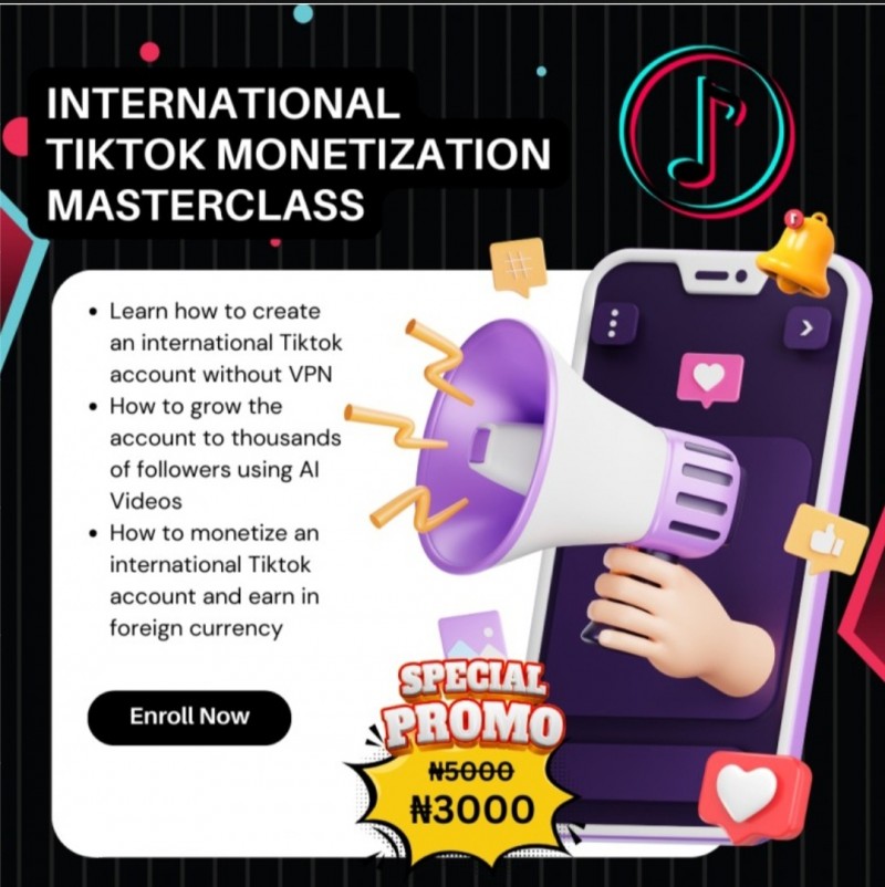 TIKTOK AND YOUTUBE MONETIZATION