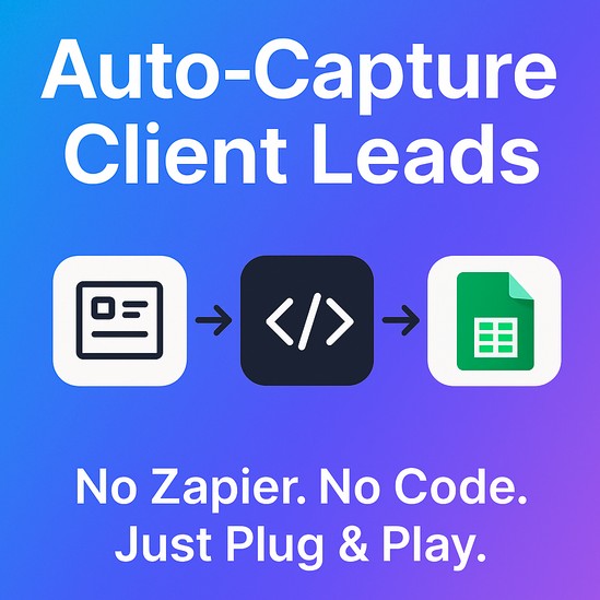 SmartLead Sheet Sync: Auto-Capture Client Inquiries to Google Sheets