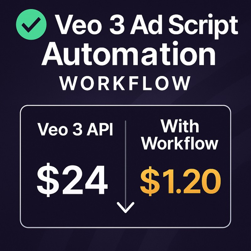Veo 3 Ad Script Automation