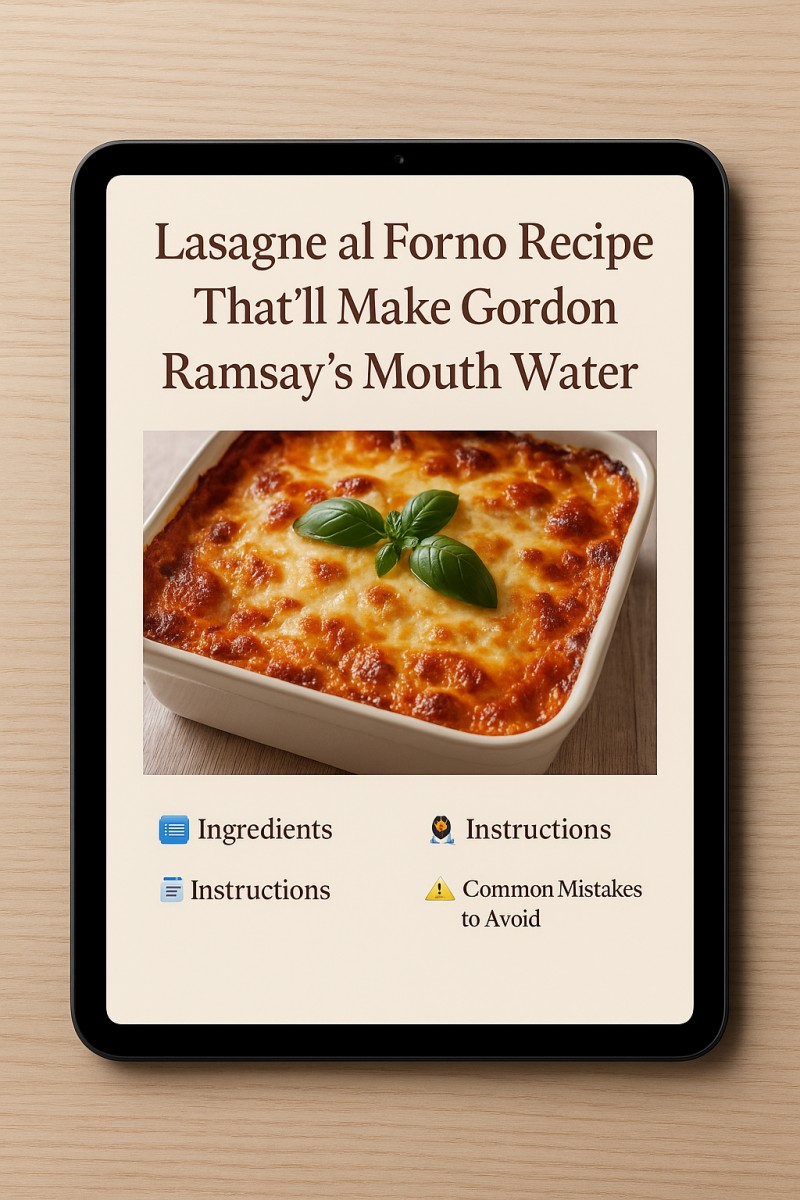 How to make mouth watering lasagne
