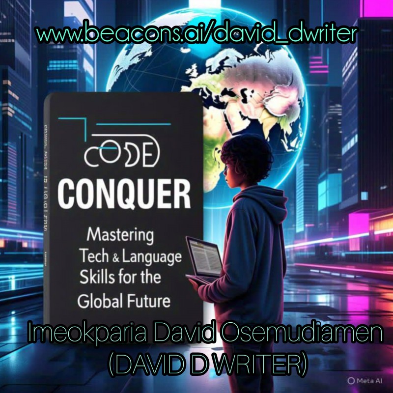 CODE TO CONQUER: Mastering Tech & Language Skills for the Global Future, by Imeokparia David Osemudiamen (DAVID D WRITER).