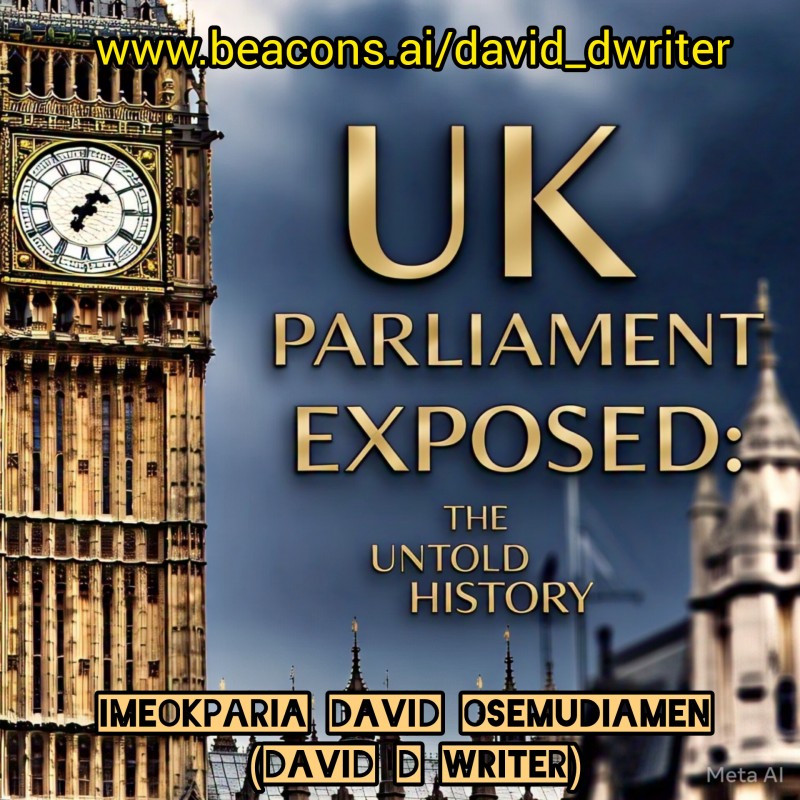 UK PARLIAMENT EXPOSED THE UNTOLD HISTORY by Imeokparia David Osemudiamen (DAVID D WRITER)