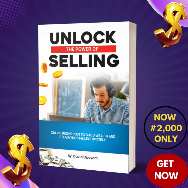 UNLOCK THE POWER OF SELLING: Online Businesses To Build  Wealth And Steady Income Legitimately