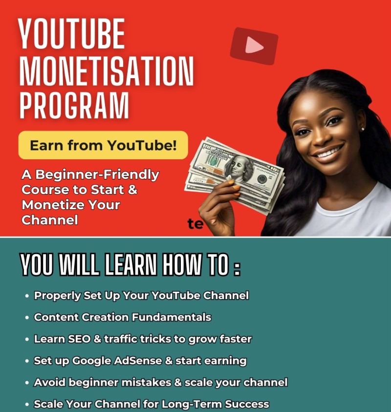 YouTube Channel Setup plus Monetisation Strategy - Full course