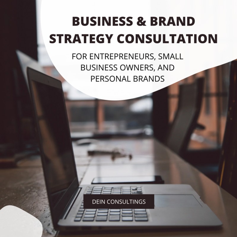 Book a 1-on-1 Business & Brand Strategy Consultation with Dein Peter