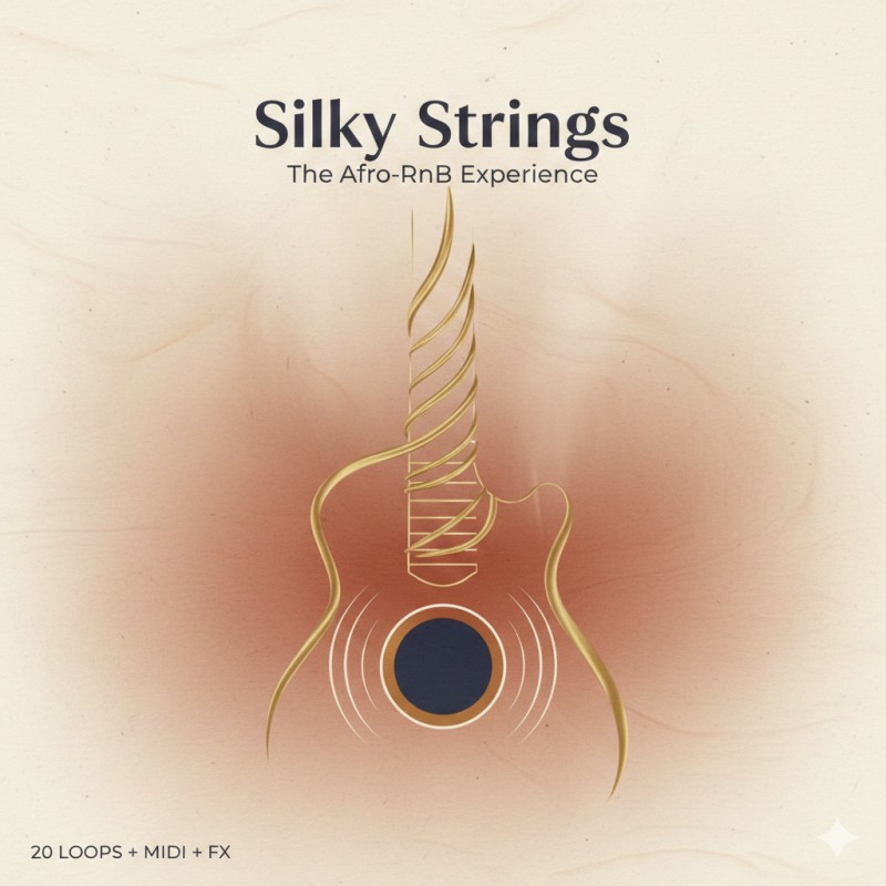 Silky Strings - Guitar Loop and Midi